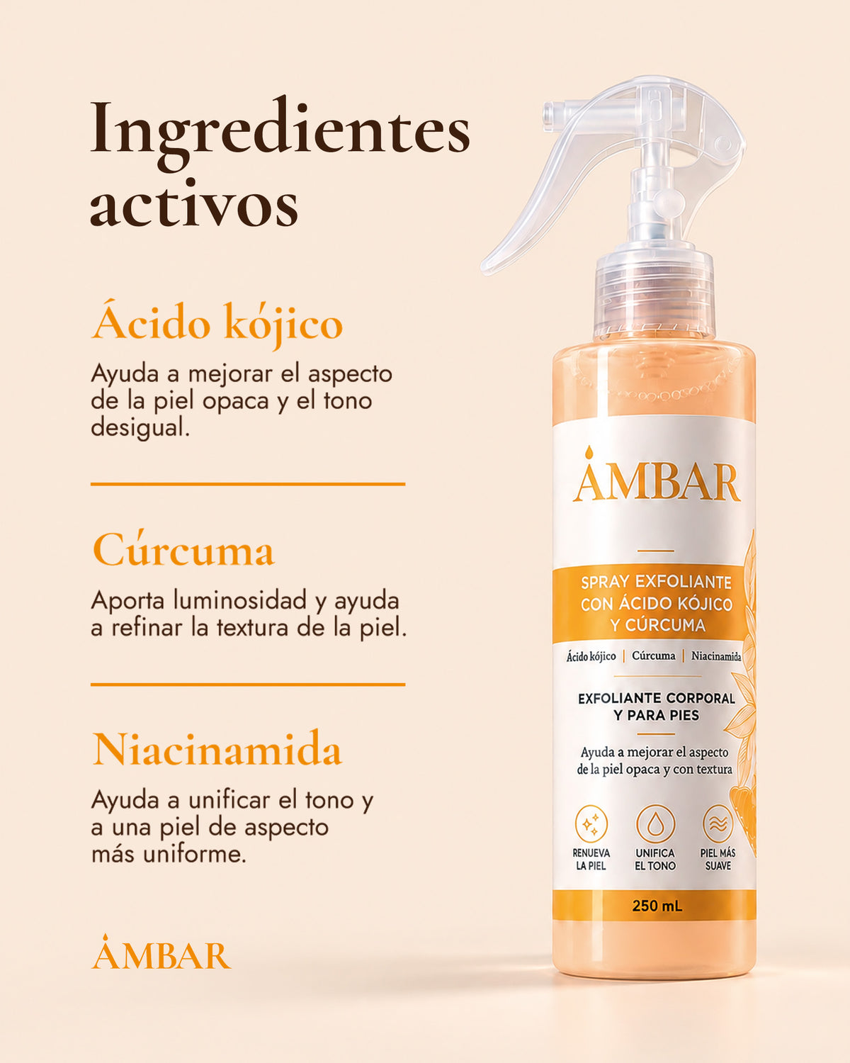 Exfoliante Ámbar