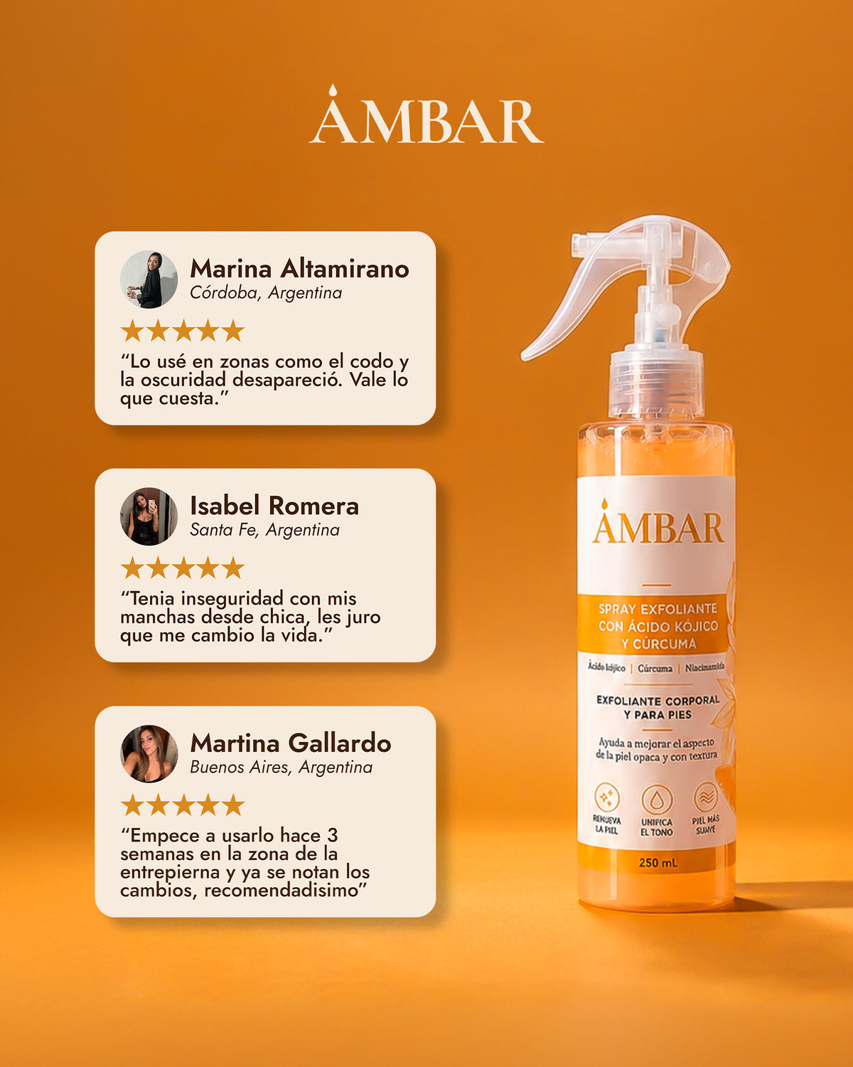 Exfoliante Ámbar