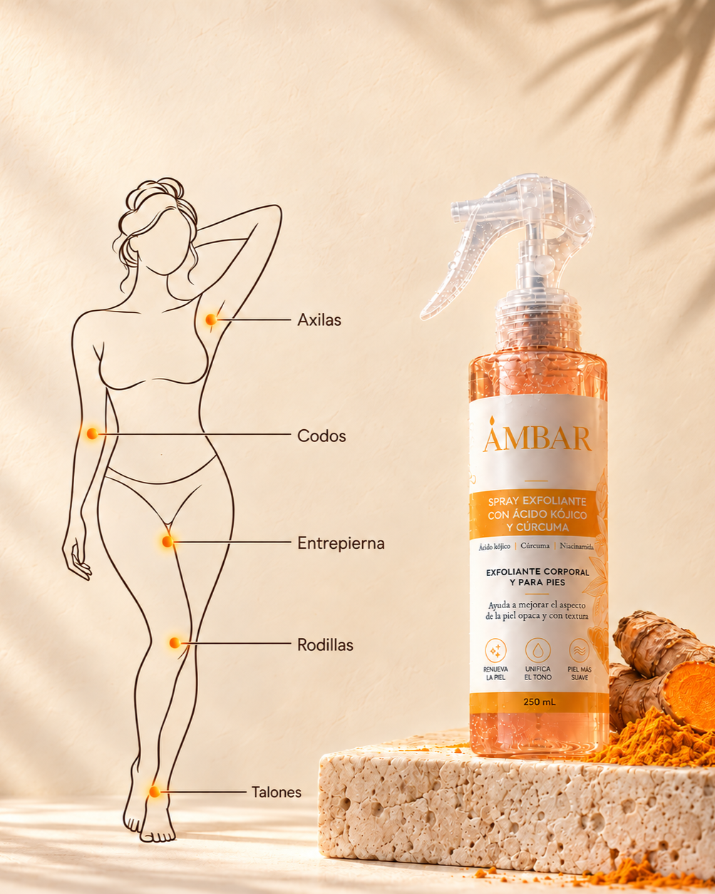 Exfoliante Ámbar